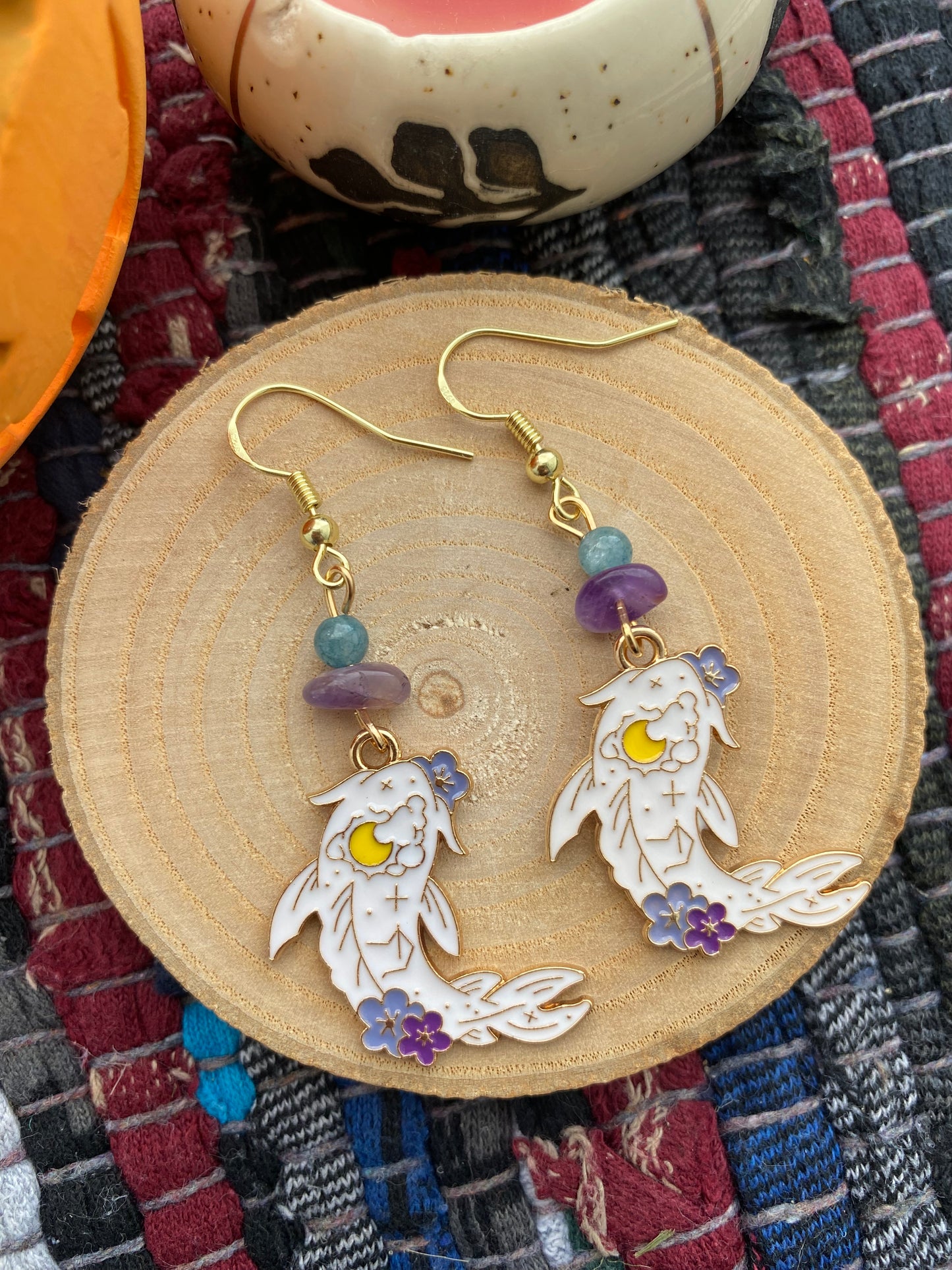 Amethyst Koi Fish