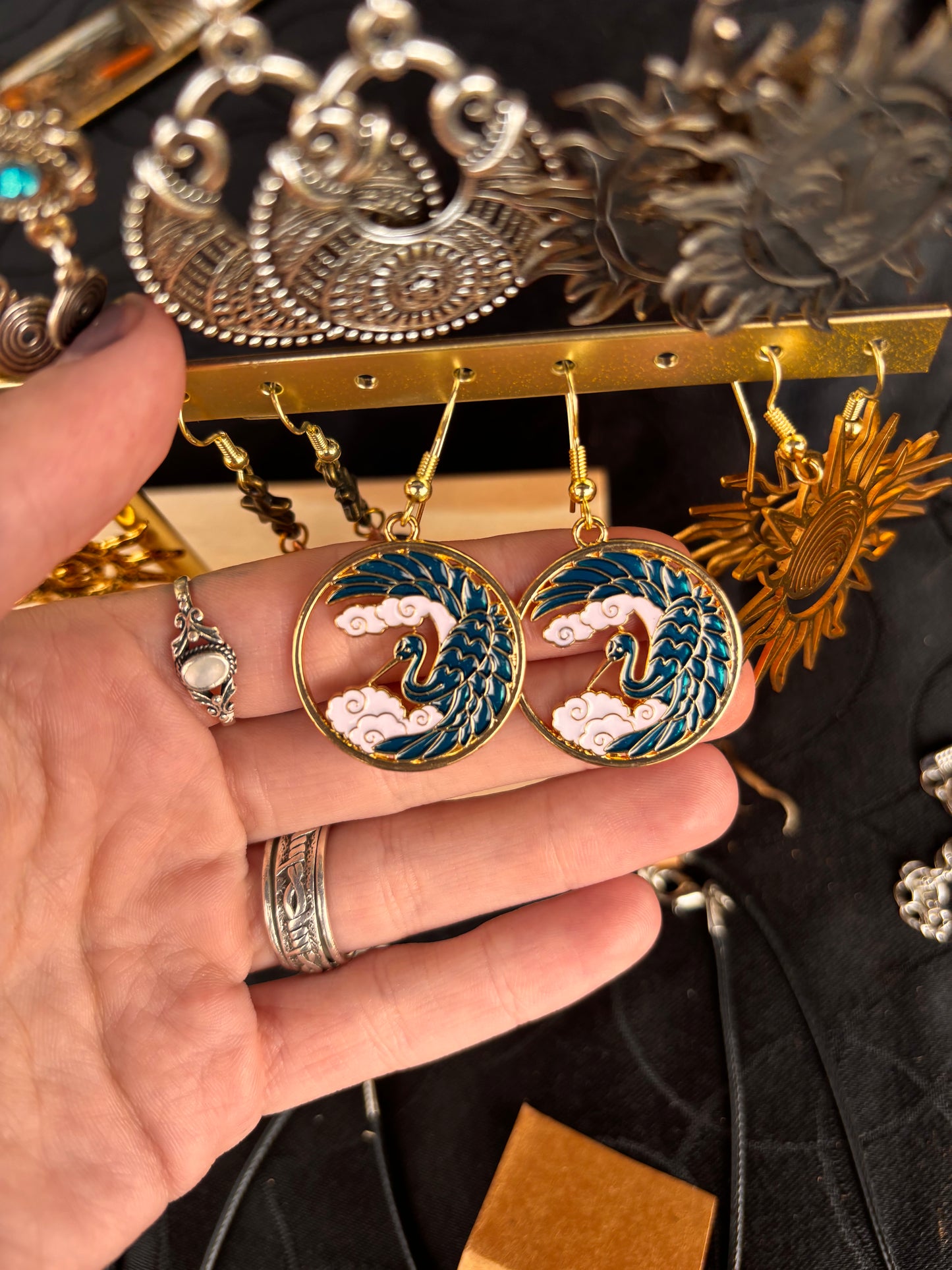 Japanese style earrings