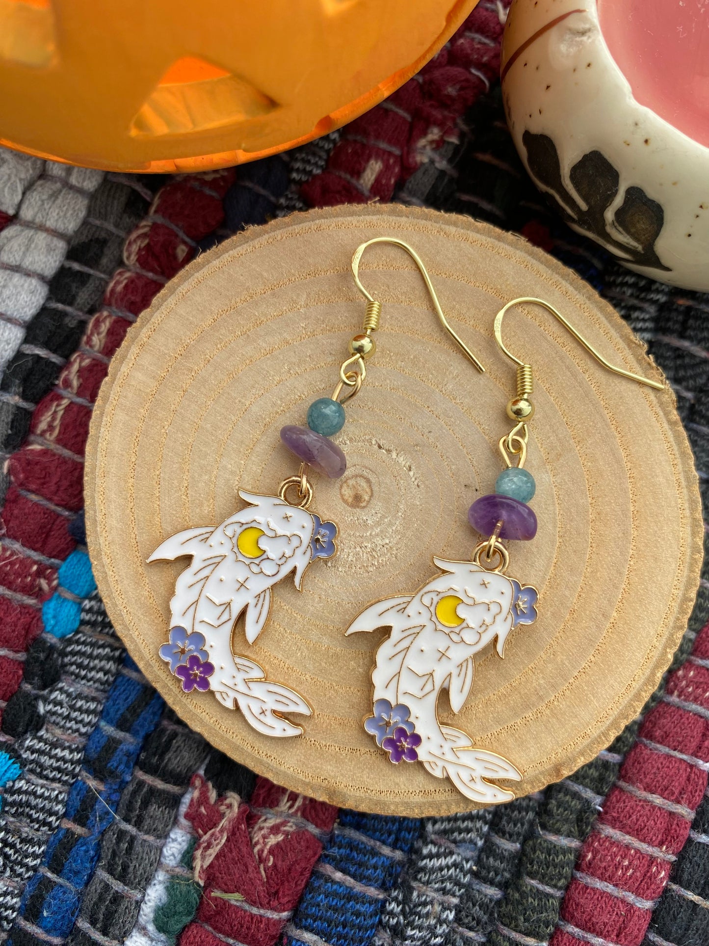 Amethyst Koi Fish