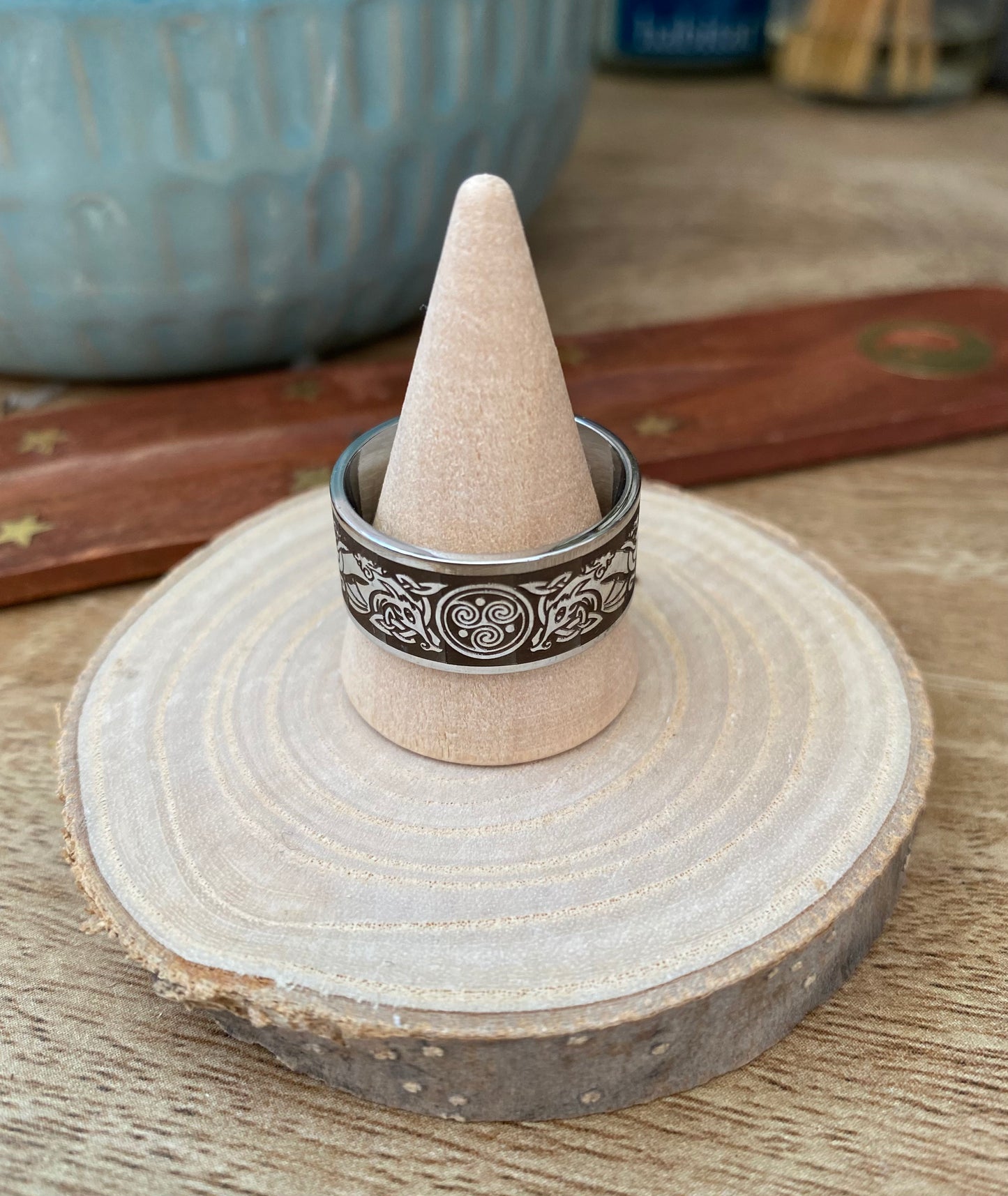 Triskele Dragon Ring