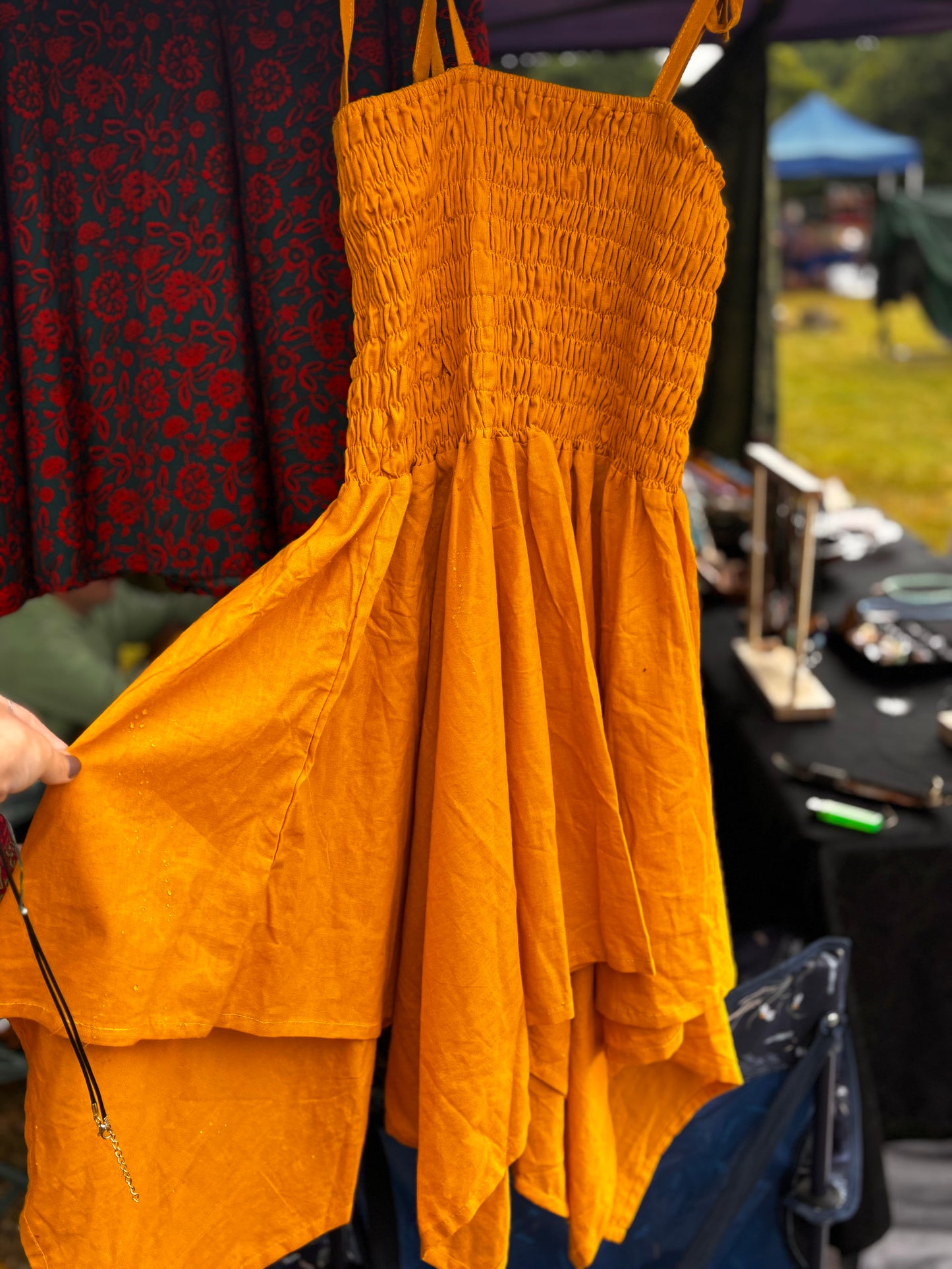 Mustard Pixie Dress