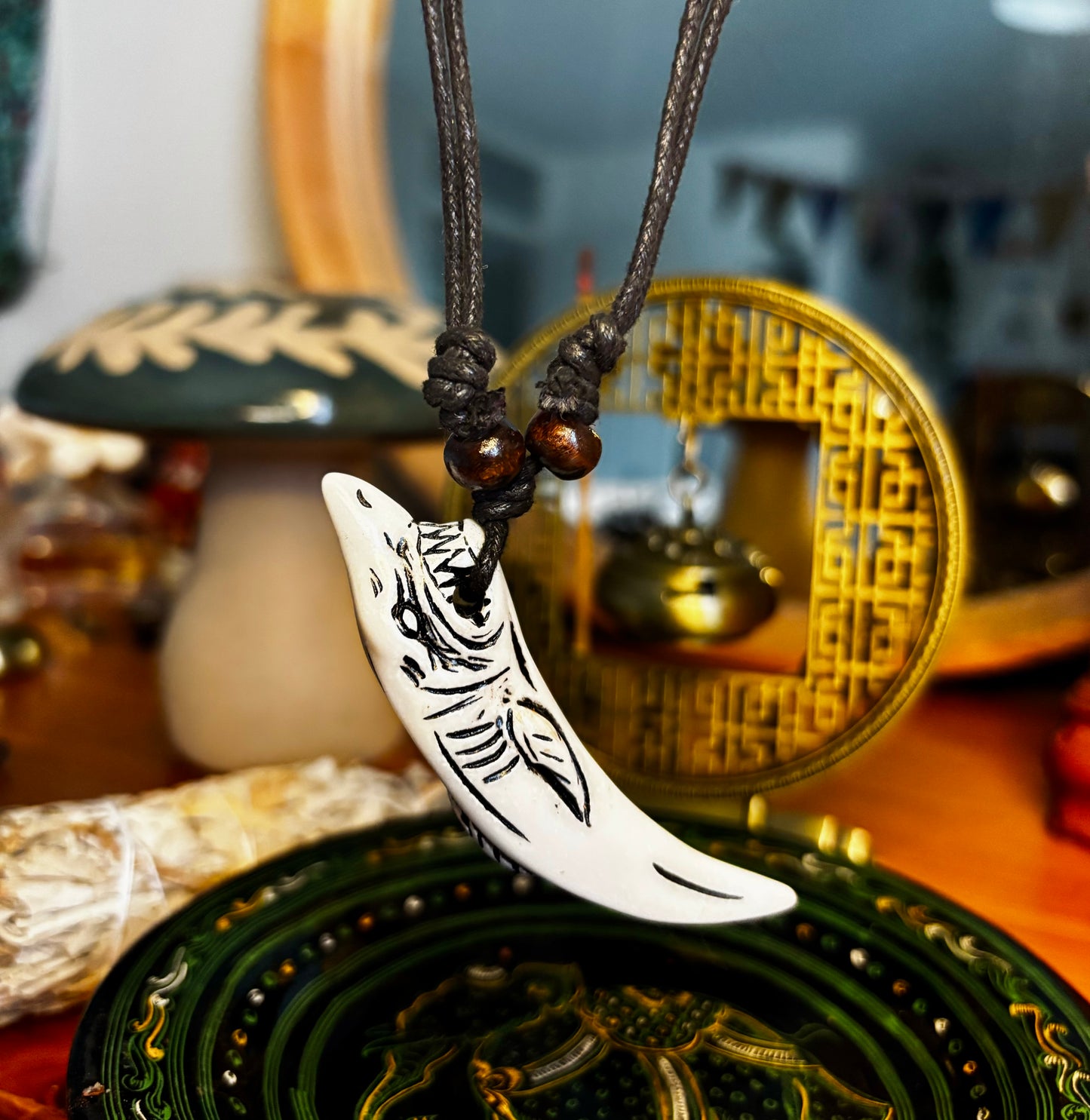 Shark Tooth Shaped Necklace