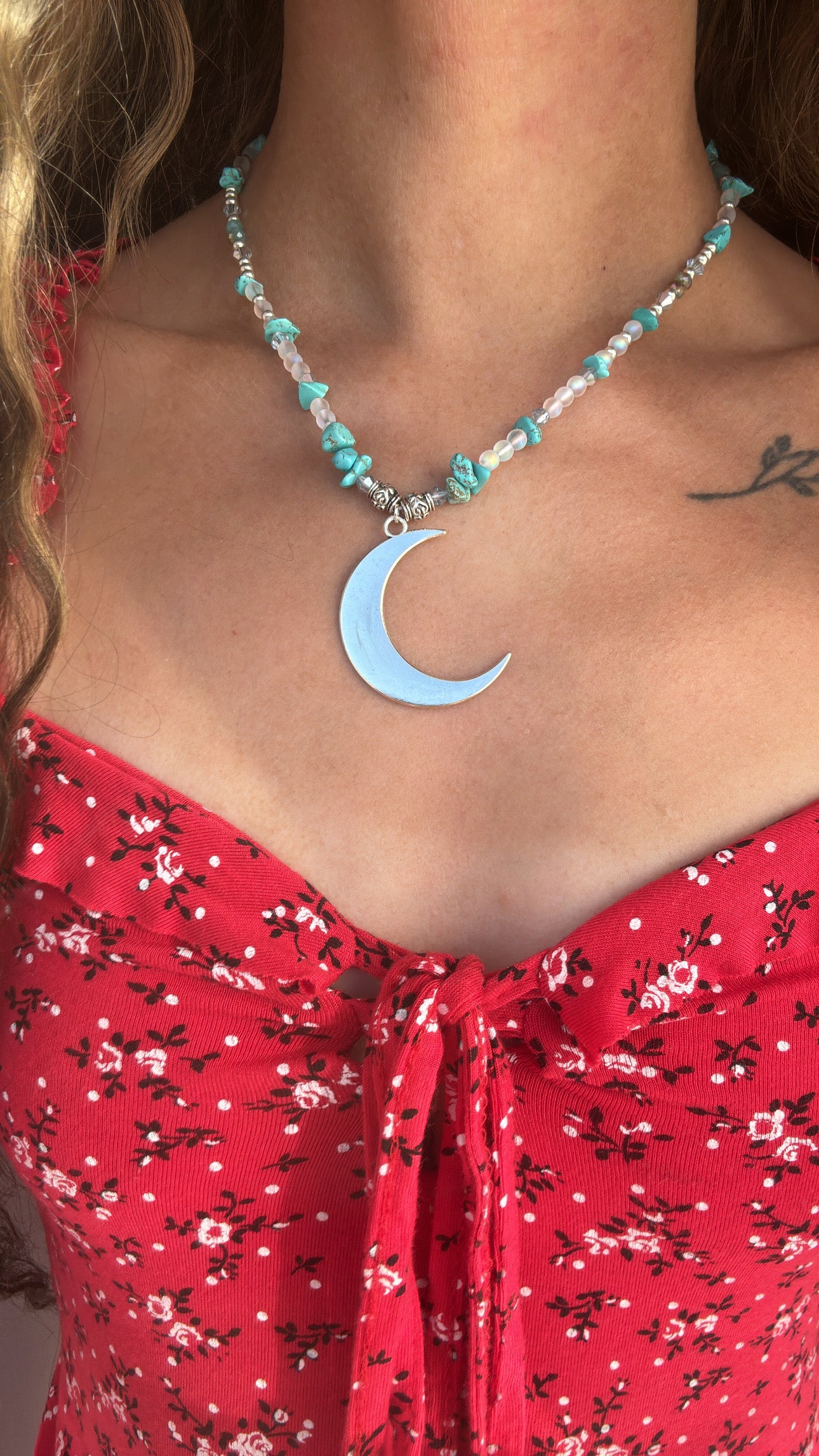 Silver Moon Turquoise Opalite