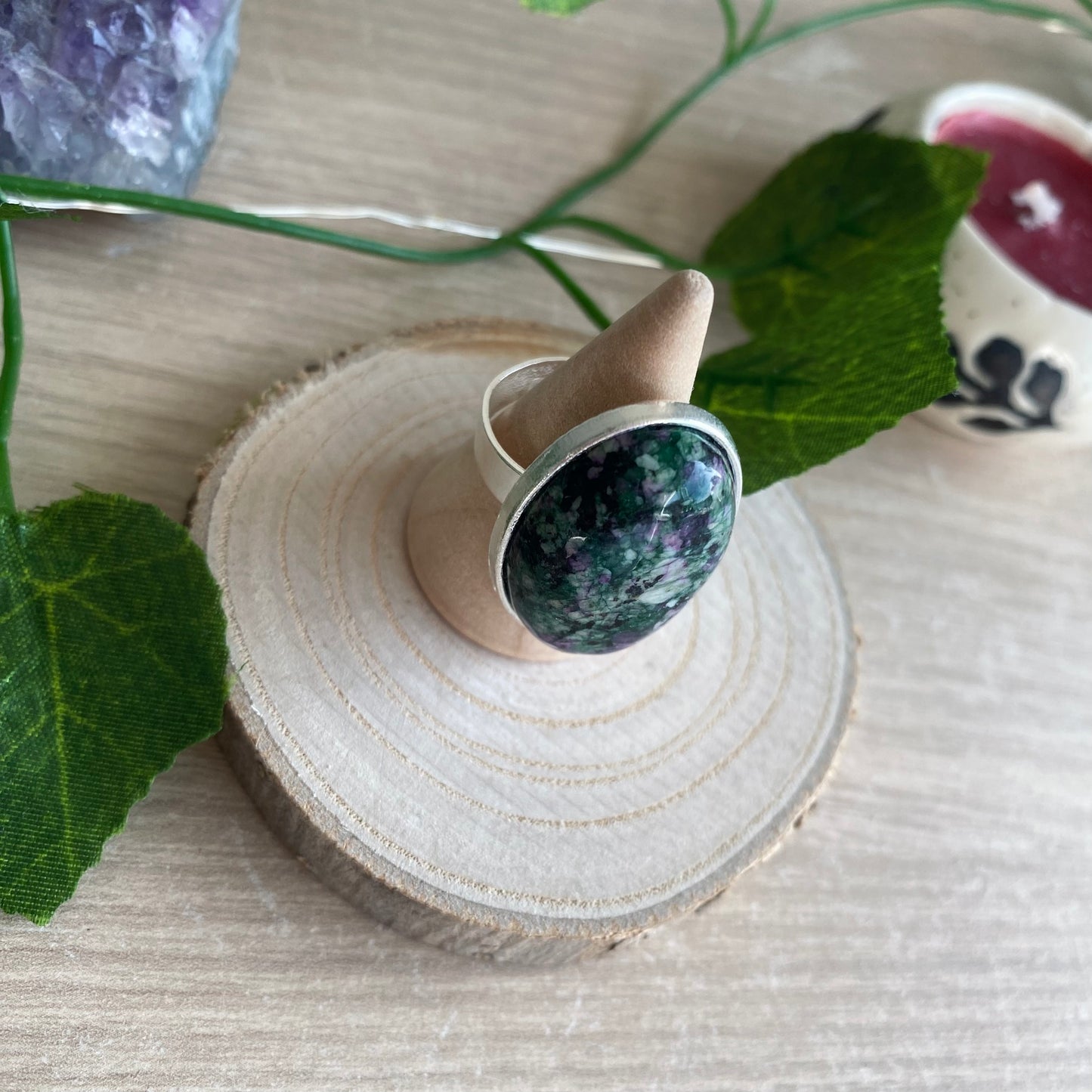 Zoisite Ring