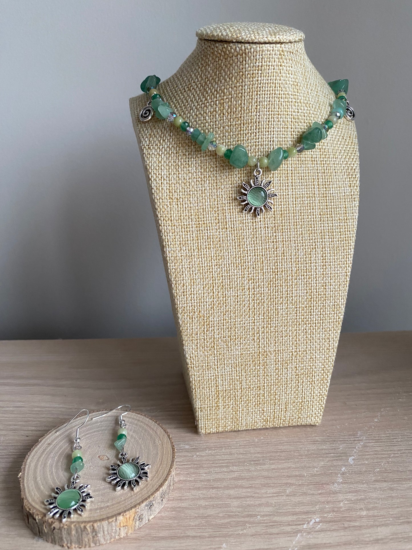 Green Adventurine Sage Sun