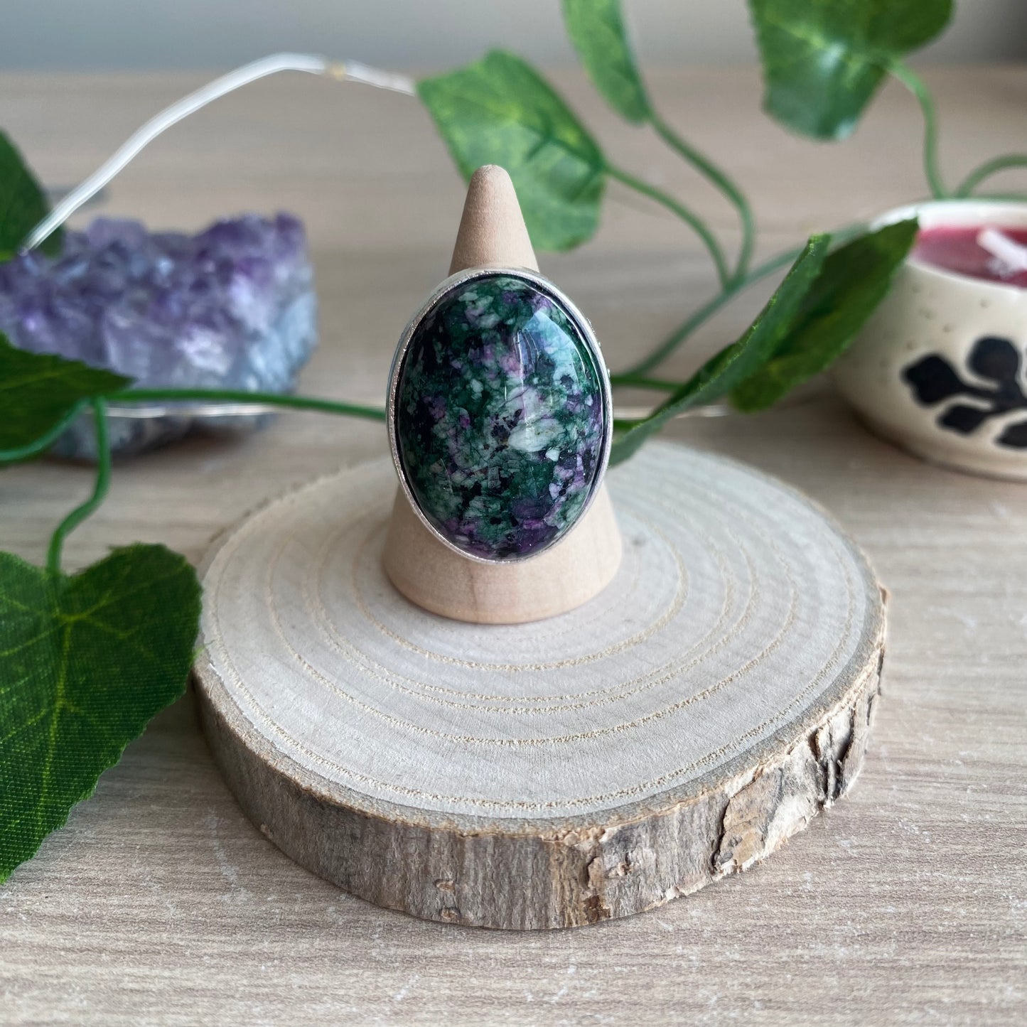 Zoisite Ring