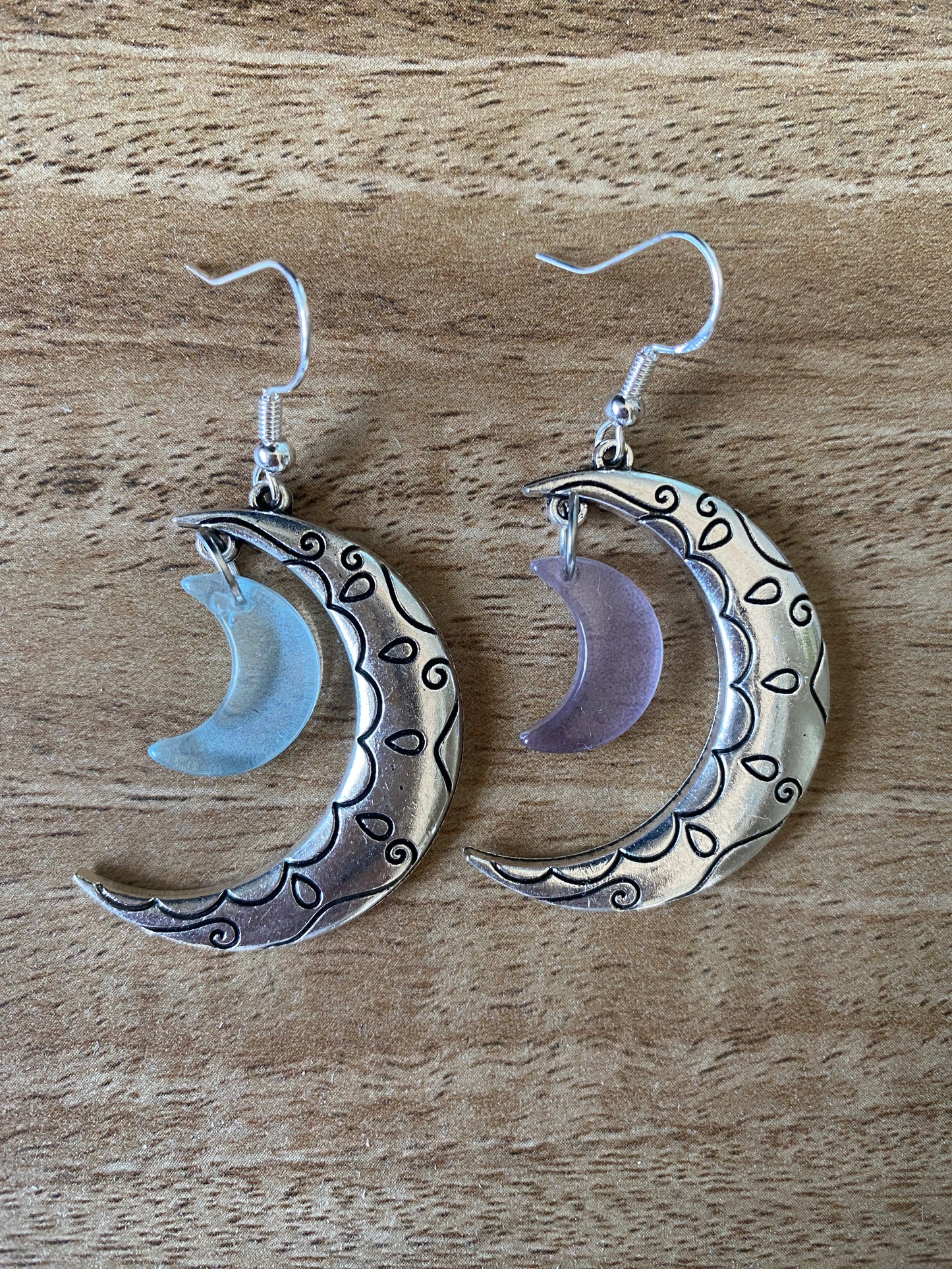 Blue And Purple Moon