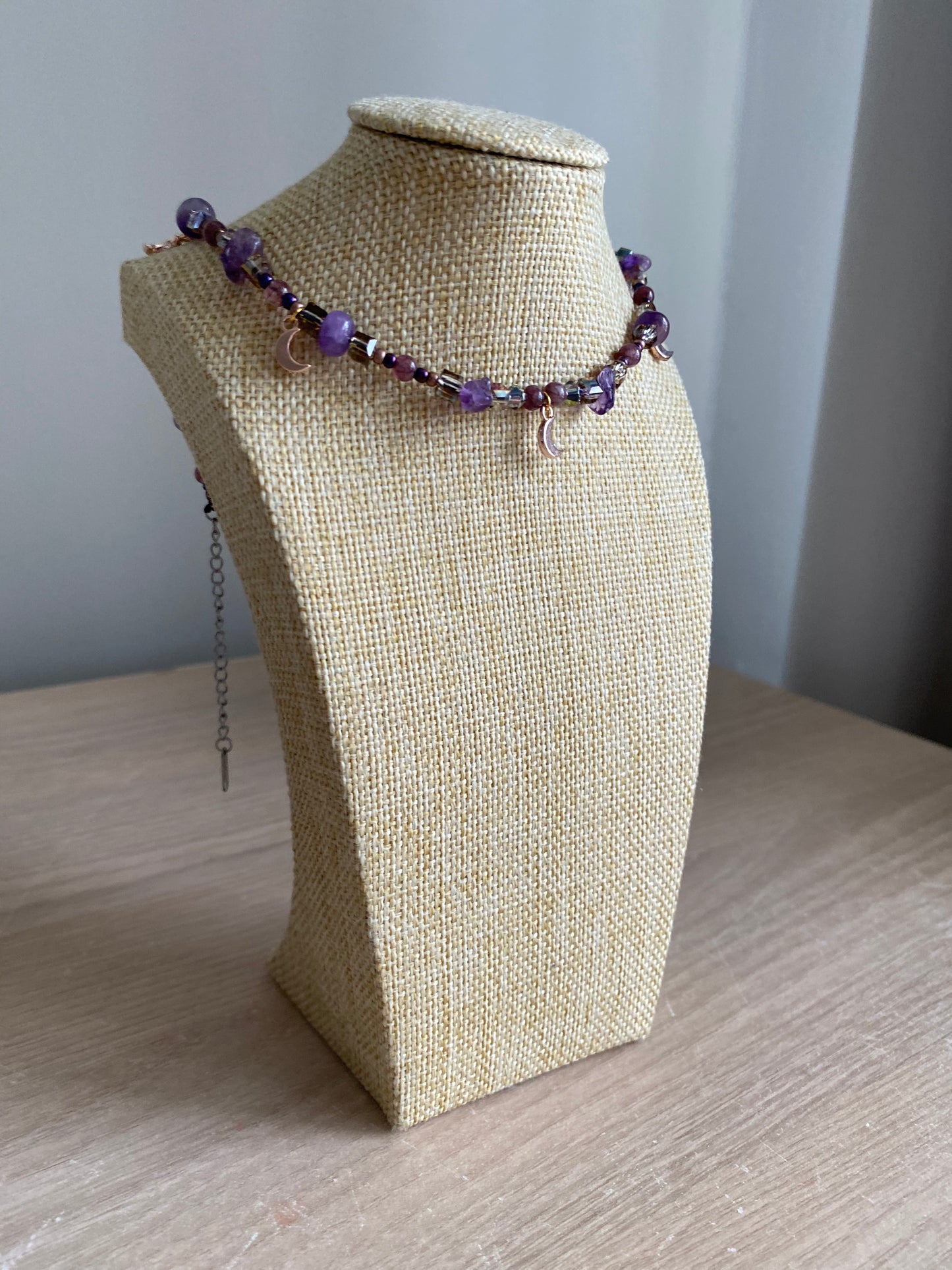 Amethyst Choker Necklace