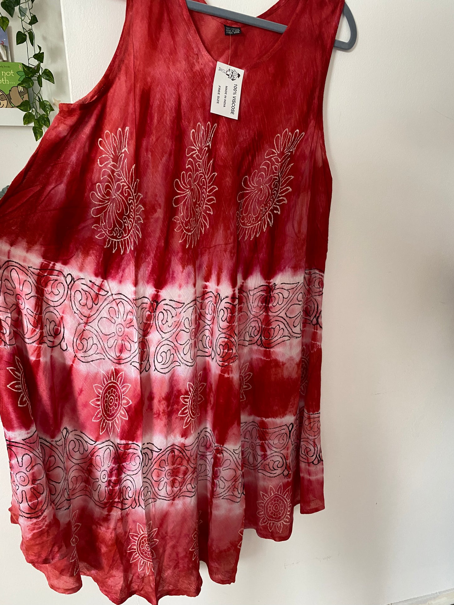 100% Viscose Tye Dye Dress