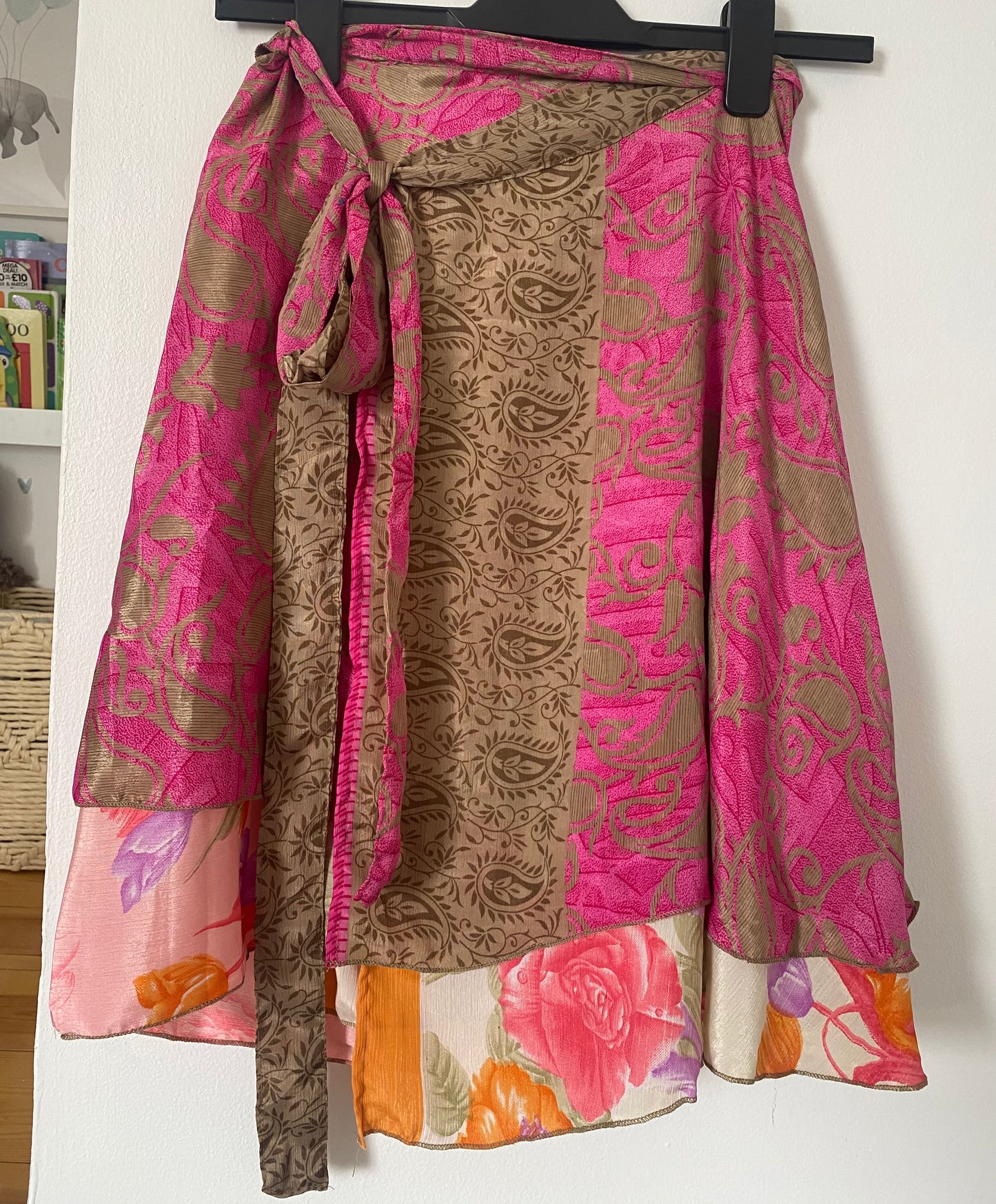 Recycled Sari Wrap Skirt