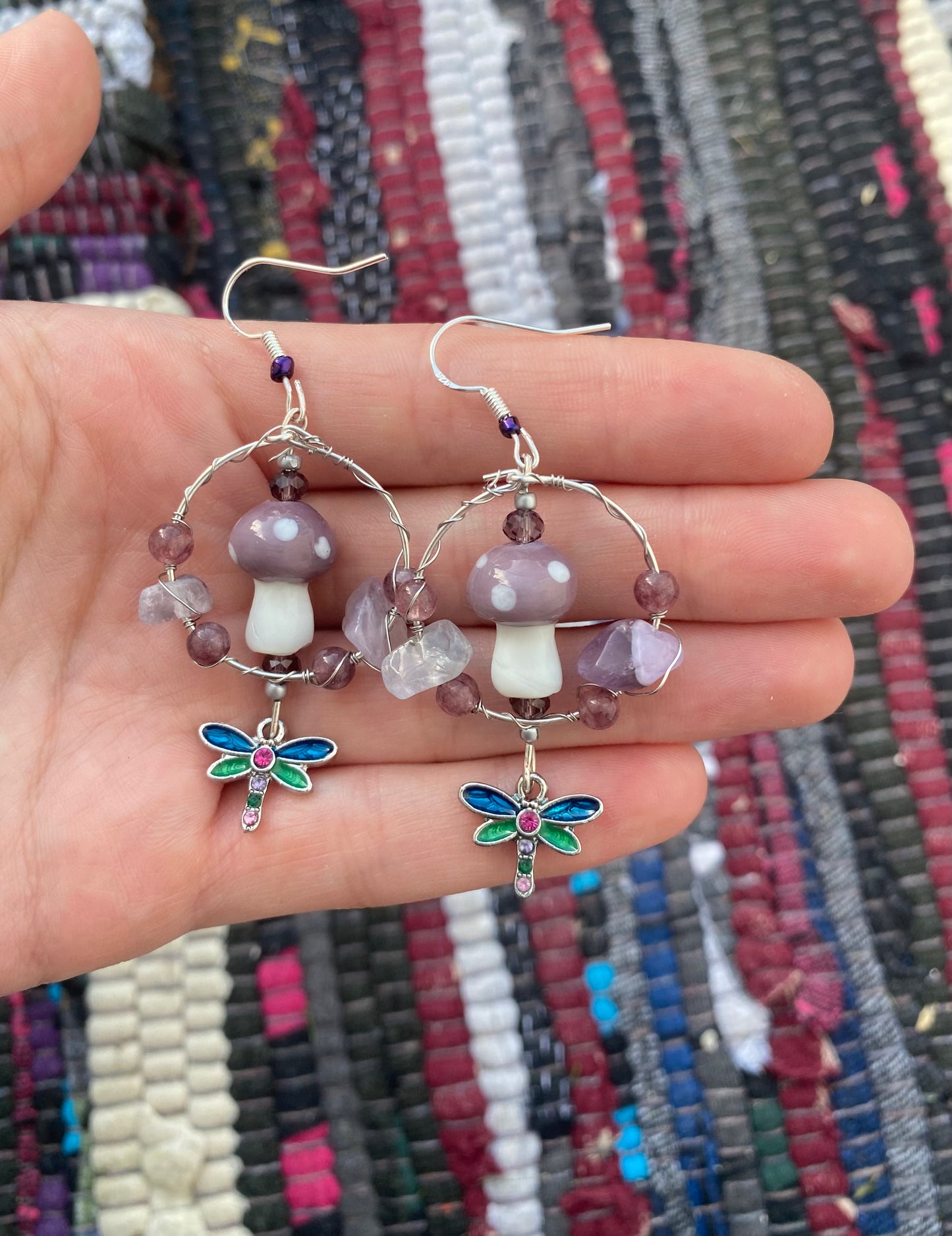 Amethyst Dragonfly Mushroom