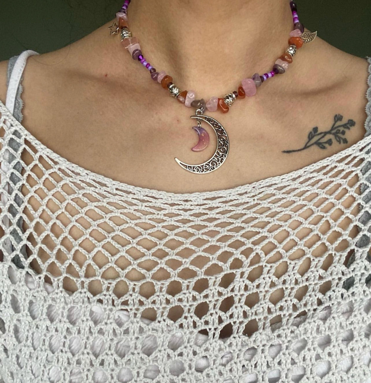 Crystal Pendant Necklaces