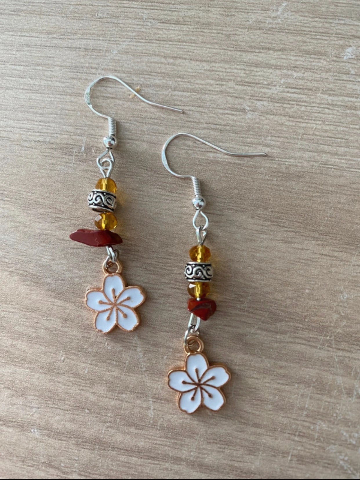 Red Jasper Flowers