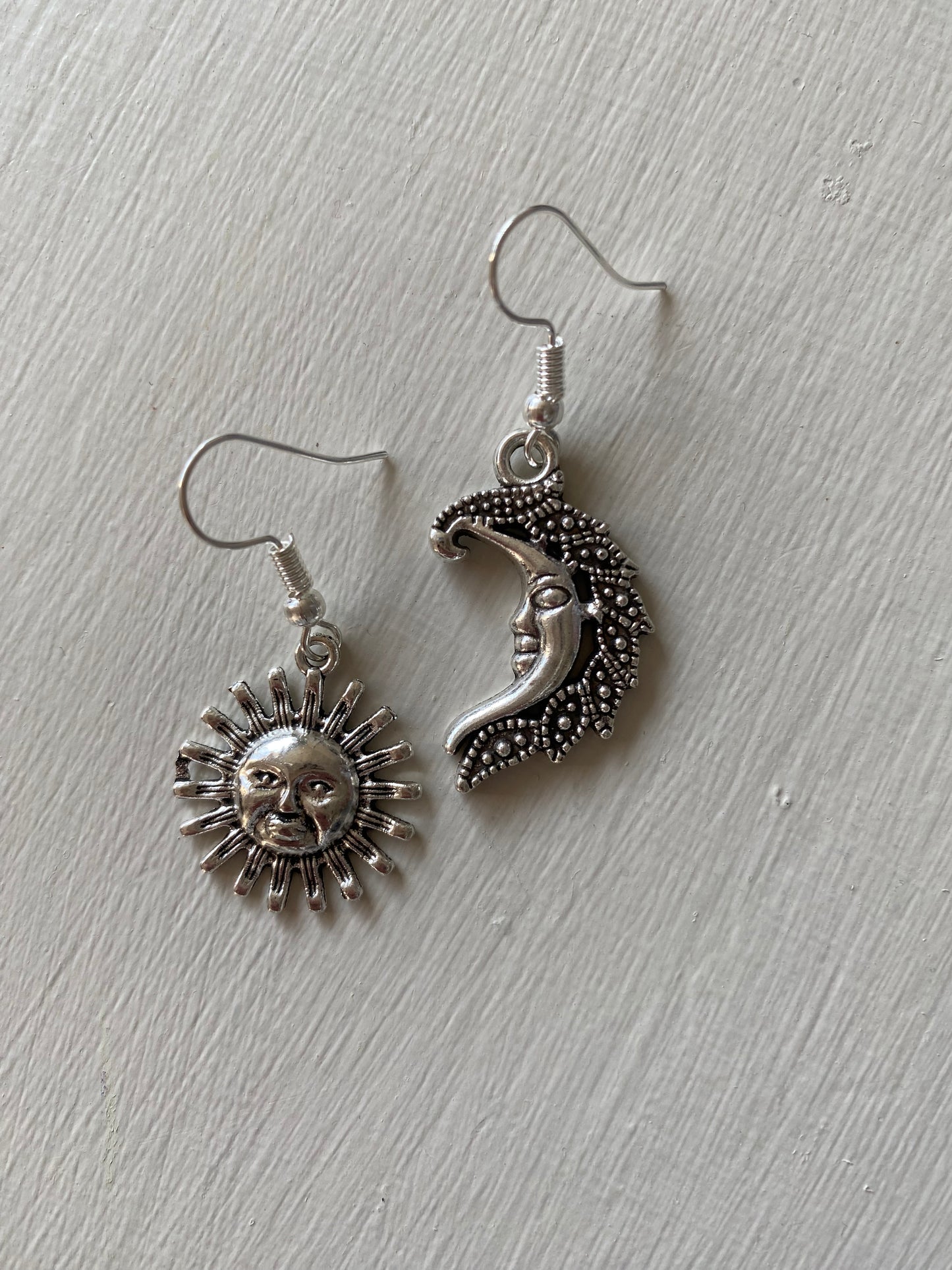 Sun And Moon Earrings