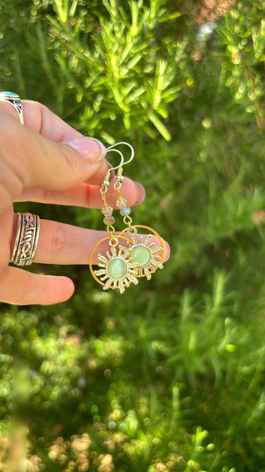 Golden Green Sun