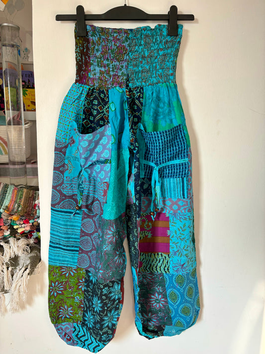 Veg Dye Trousers Blue