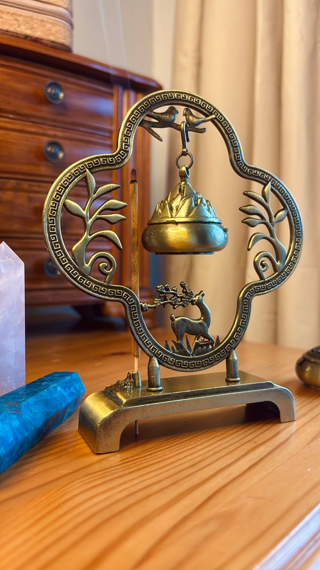 Blossom Deer Incense Burner