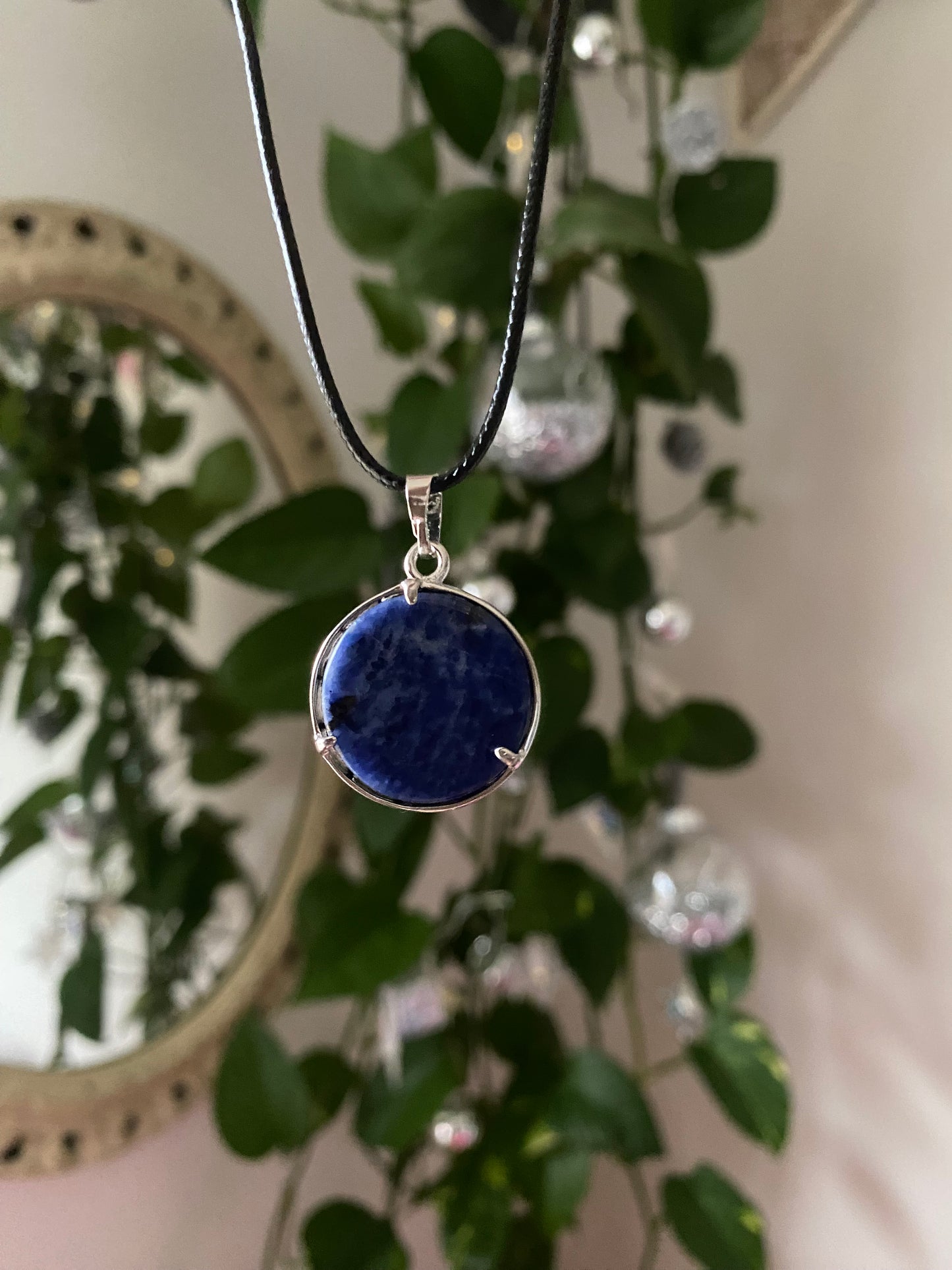 Blue Sodalite Sun & Moon