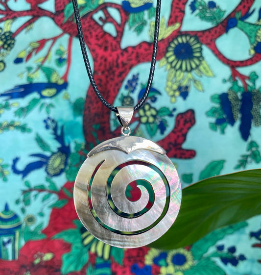 Shell Spiral Necklace