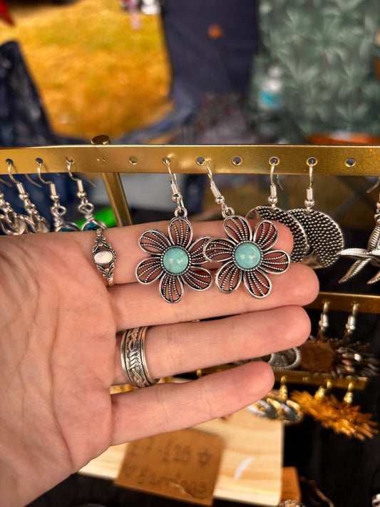 Turquoise flower