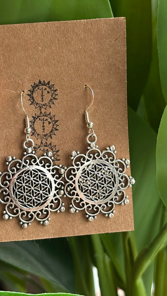 Flower Of Life Earrings