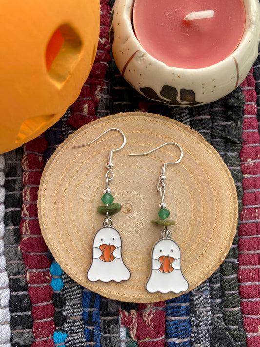 Epidote Pumpkin Ghost
