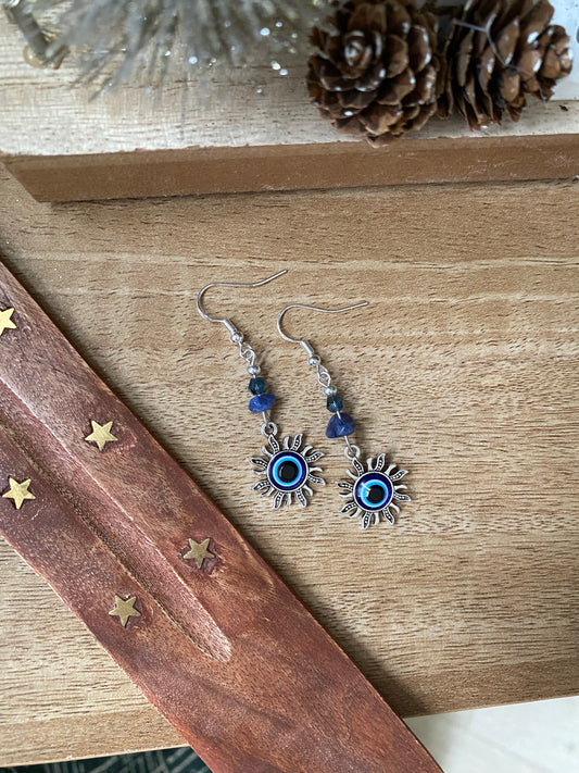 Evil Eye Sodalite Sun