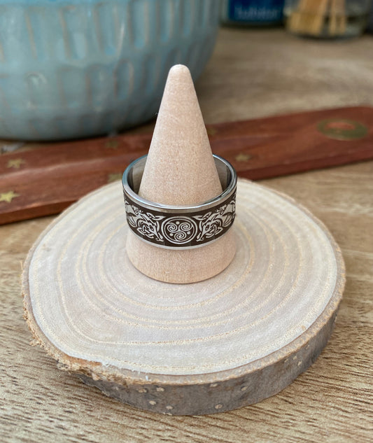 Triskele Dragon Ring