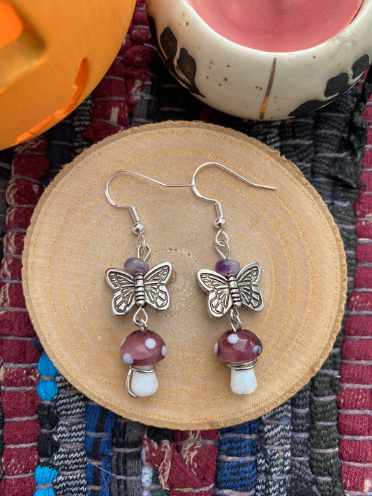 Amethyst Butterfly Mushroom