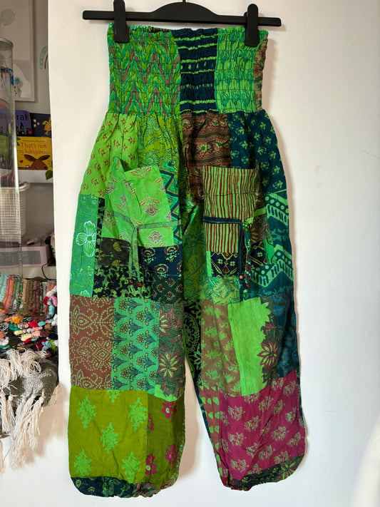 Veg Dye Trousers Green
