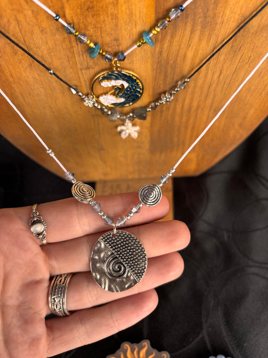 Spiral necklace