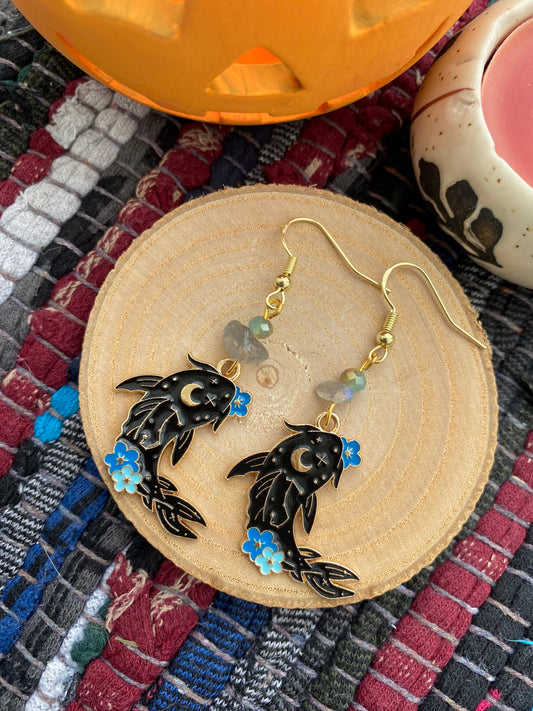 Labradorite Koi Fish