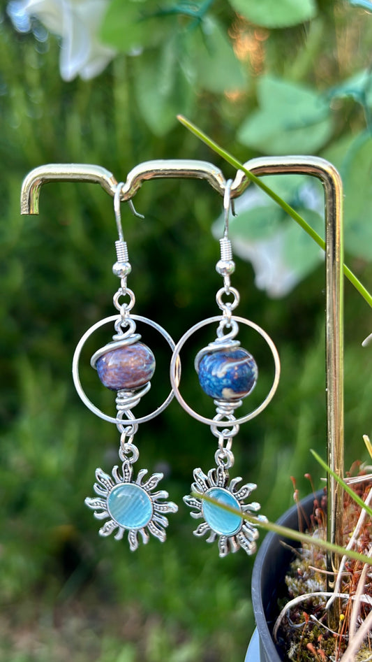 Blue Sodalite Sun