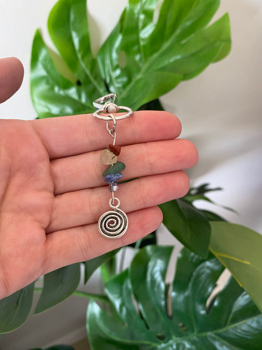 Chakra Spiral boot charm