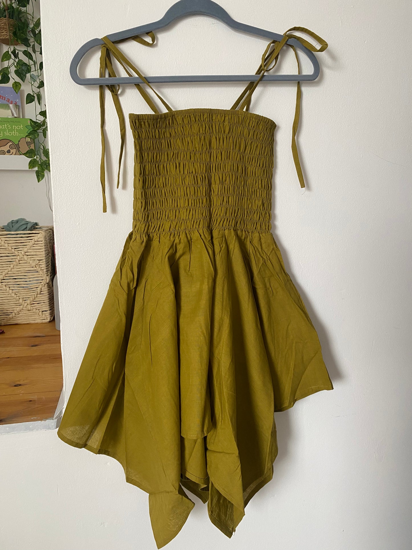 Sage Green Pixie Dress