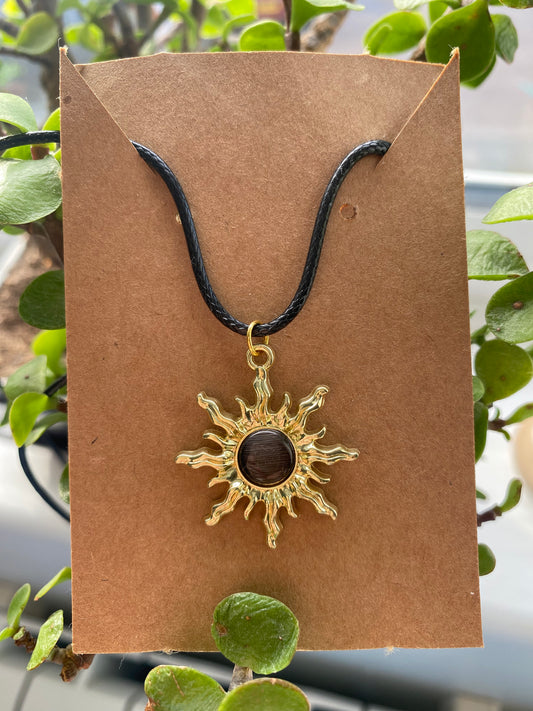 Golden Sun With Grey