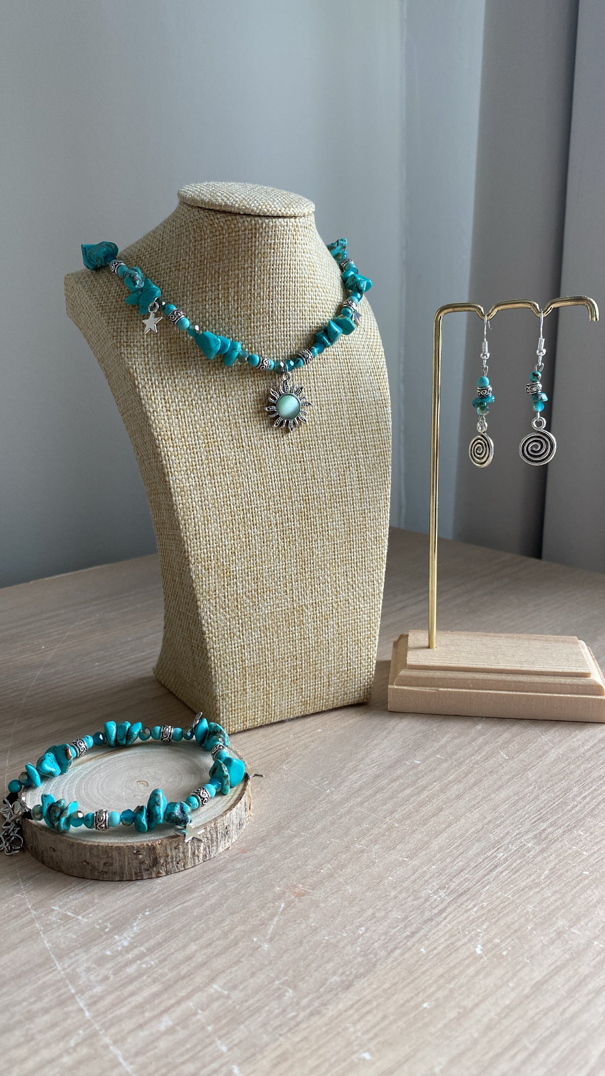 Turquoise Crystal Sun