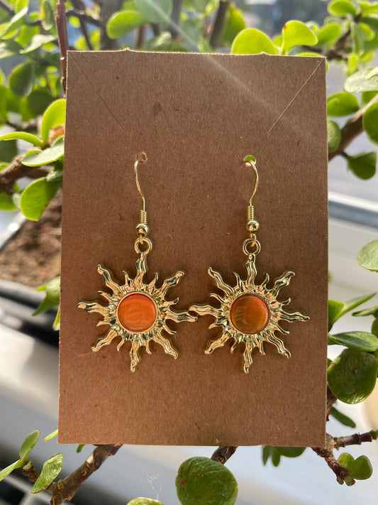 Orange Golden Sun