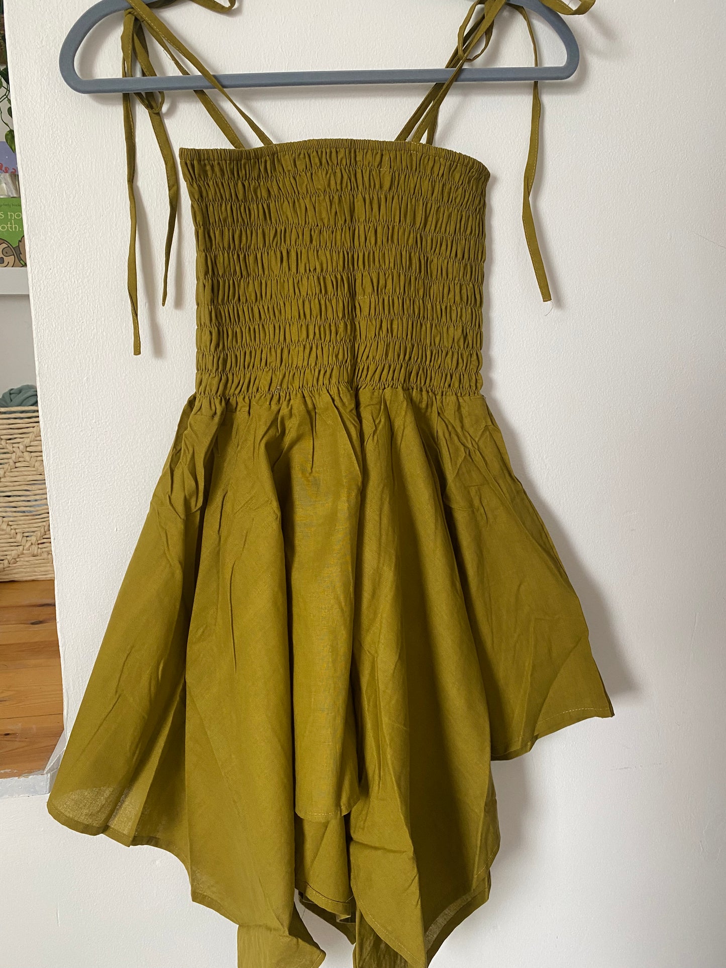 Sage Green Pixie Dress