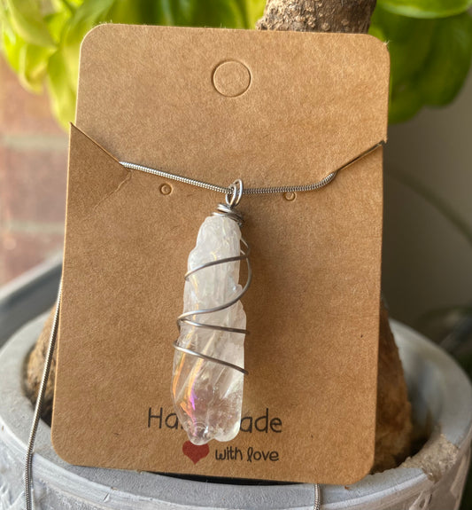 Clear Quartz Wire Wrapped
