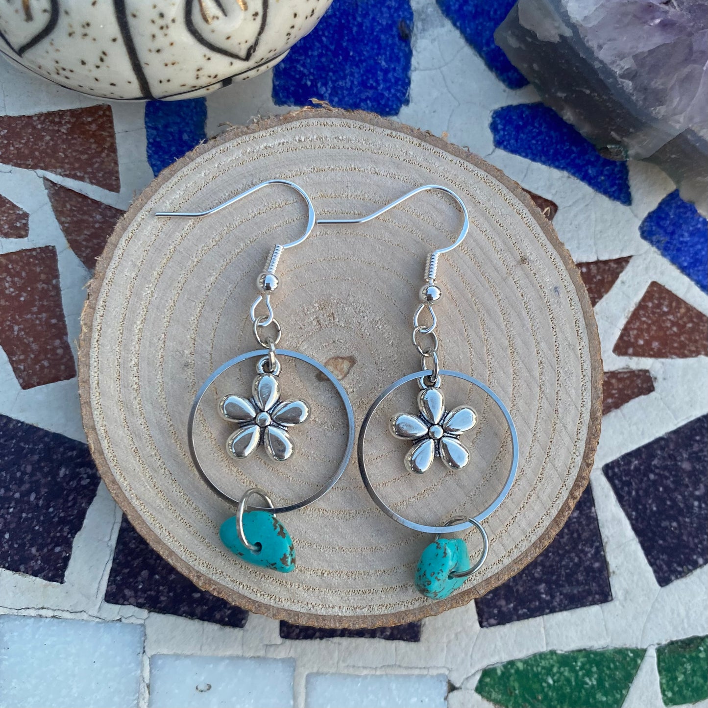Flower Turquoise