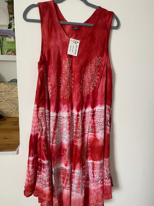 100% Viscose Tye Dye Dress