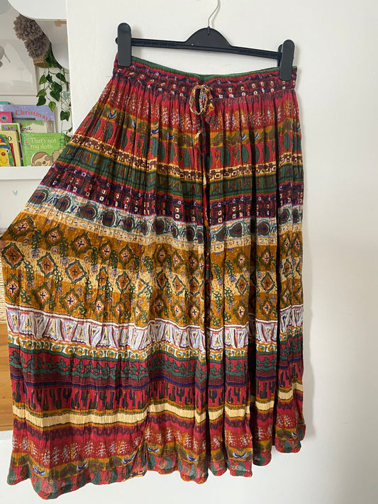 Multicolour Maxi Skirt