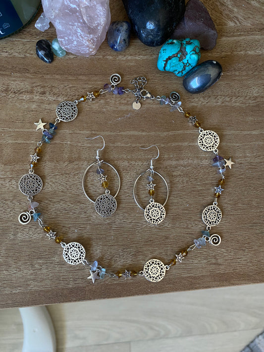 Stars Crystal Choker