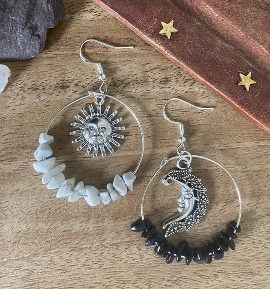 Sun and moon crystal